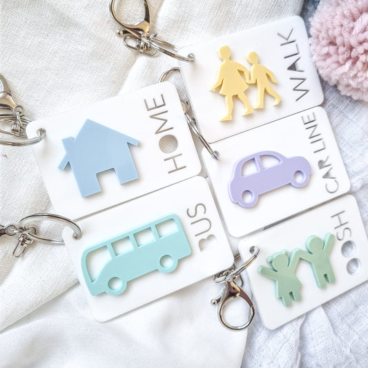 After School Reminder Bag Tag
